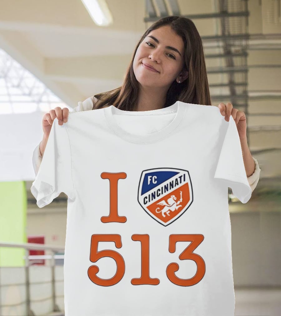 Ted Karras FC Cincinnati I 513 Day Cincy T-Shirt