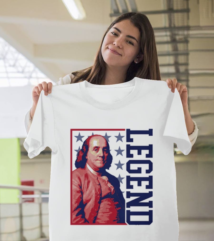 Legend Benjamin Franklin Stars T-Shirt