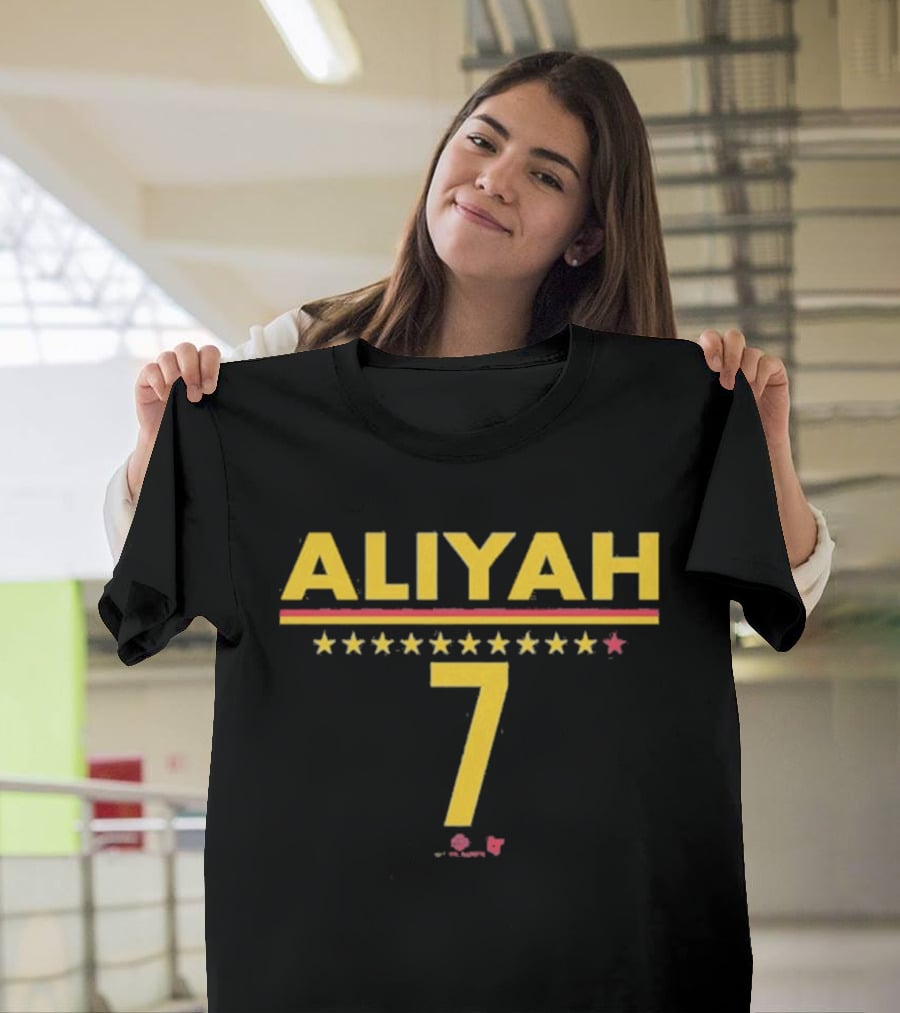Aliyah Boston 7 Stars Indiana Fever Basketball T-Shirt