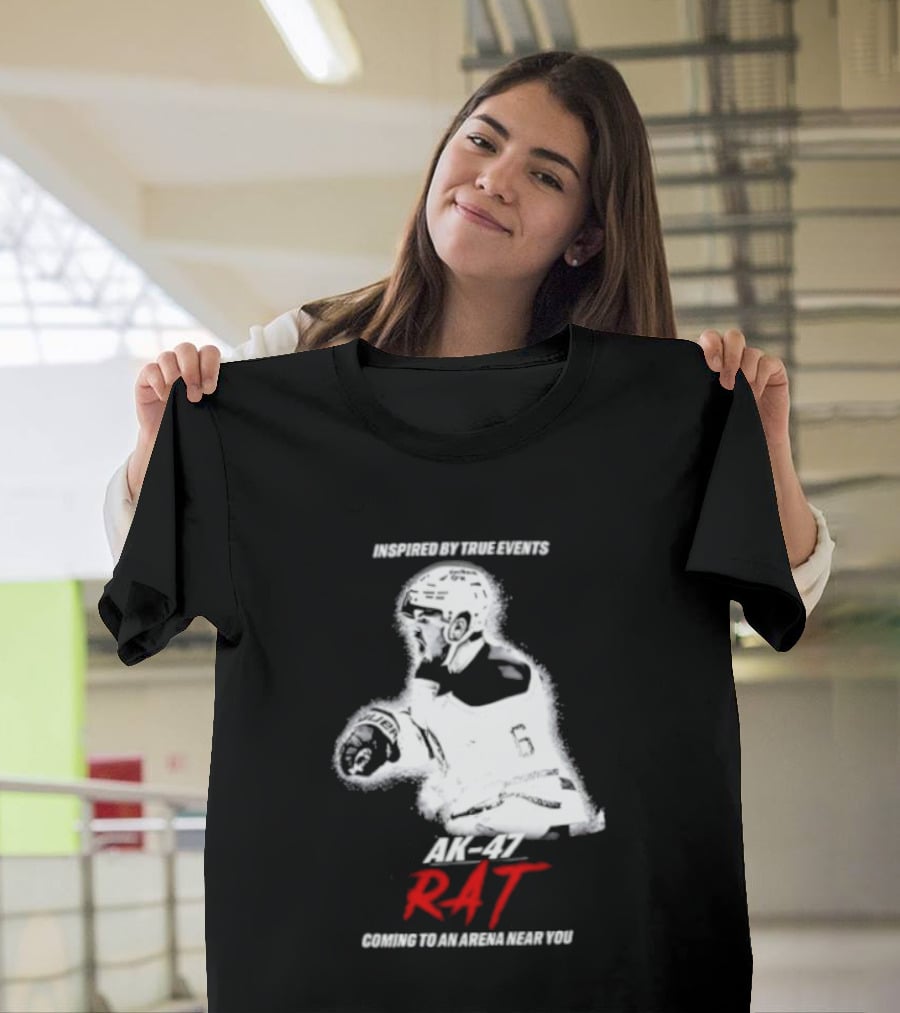 By True Events AK 47 Rat Coming To An Arena Near You Zach Benson T-Shirt