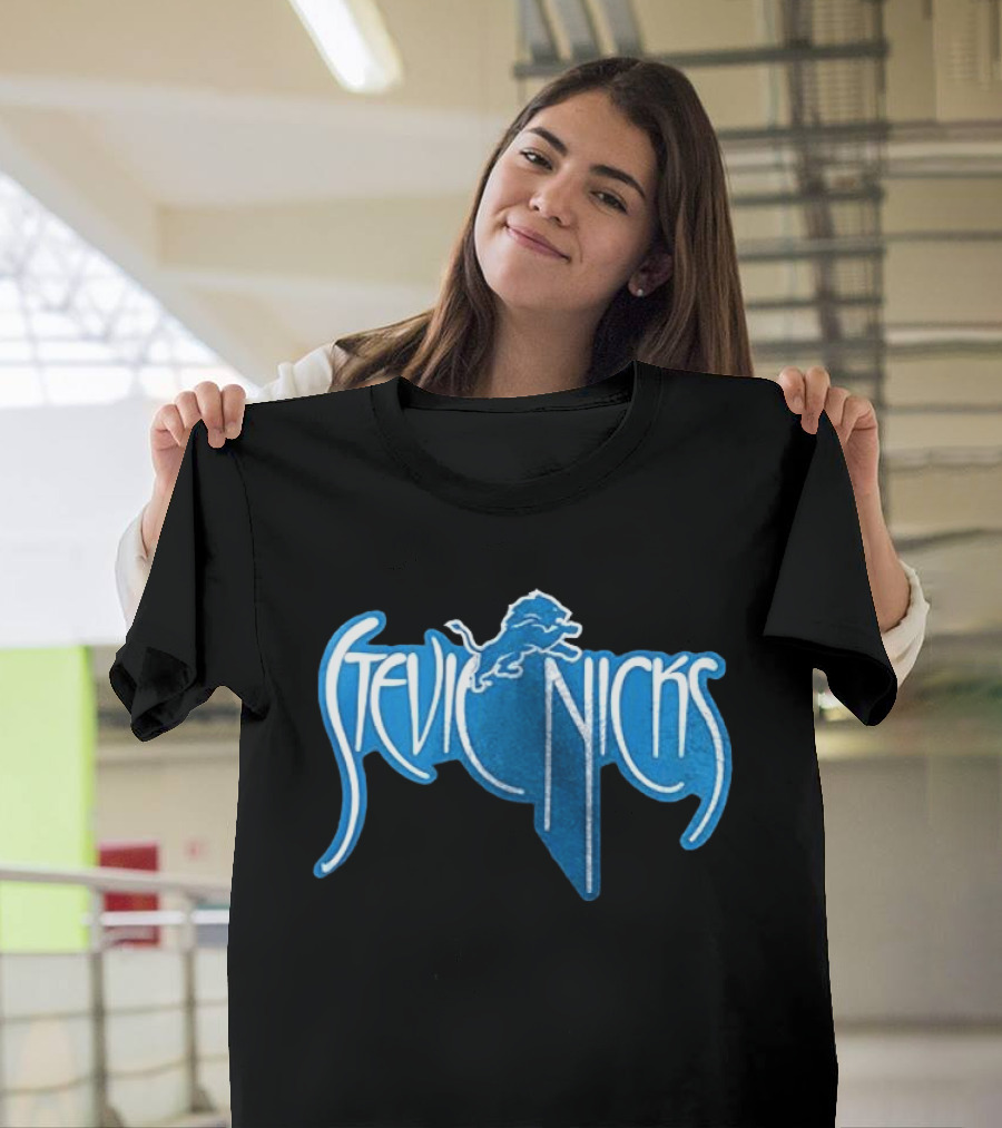 Detroit Lions Stevie Nicks Don't Be A Lady T-Shirt
