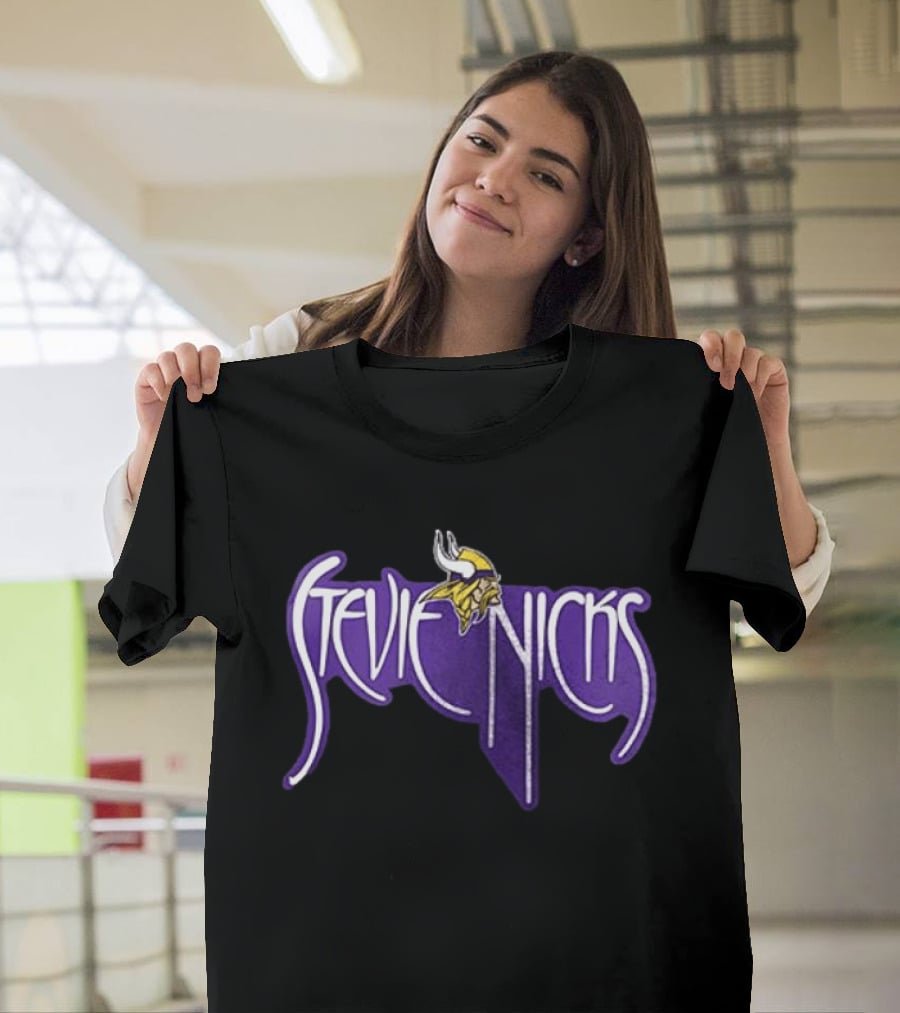 Minnesota Vikings Stevie Nicks Don't Be A Lady T-Shirt