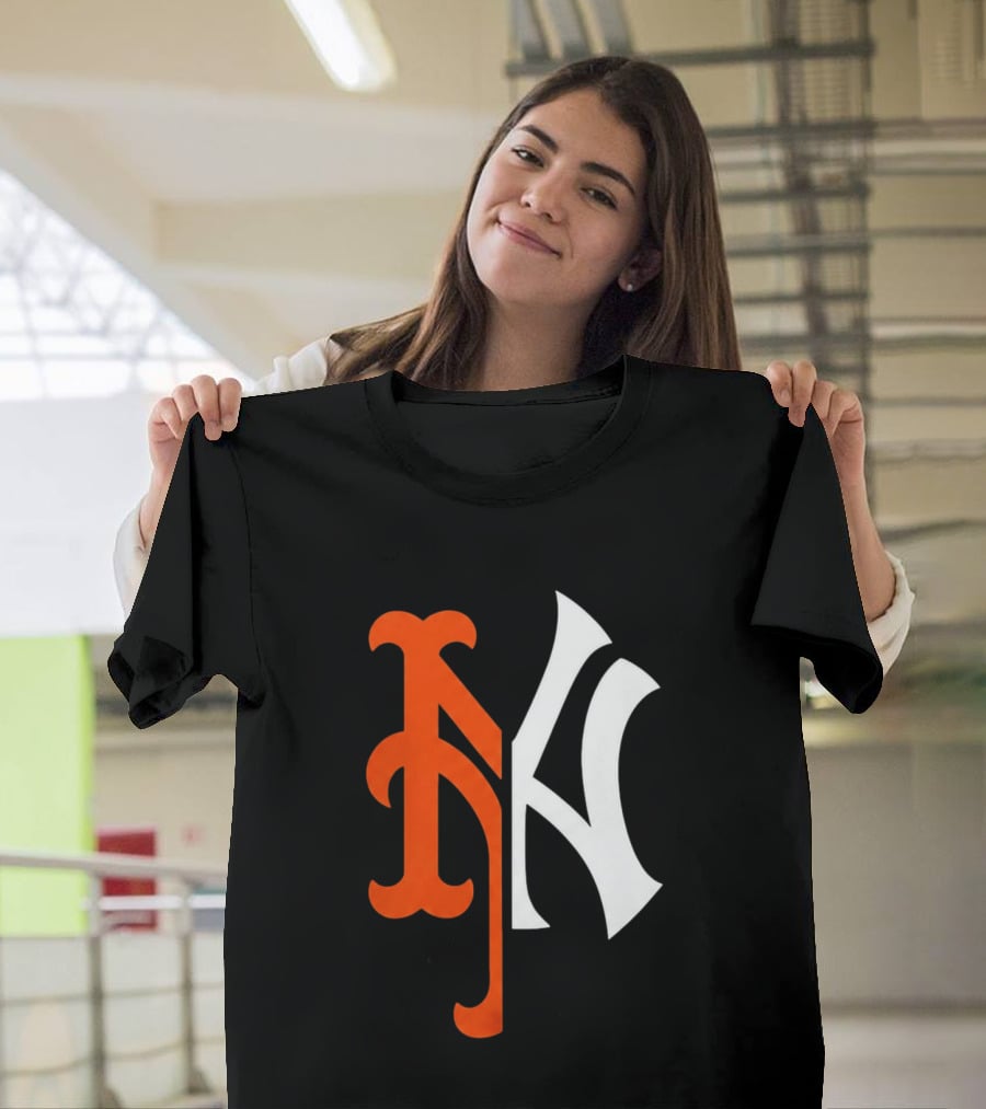 New York Mets Subway Series 2026 NY Logo Giveaway T-Shirt