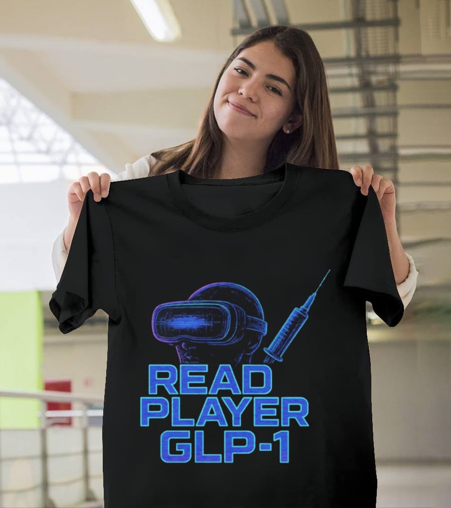 Read Player GLP 1 Virtual Reality Syringe T-Shirt