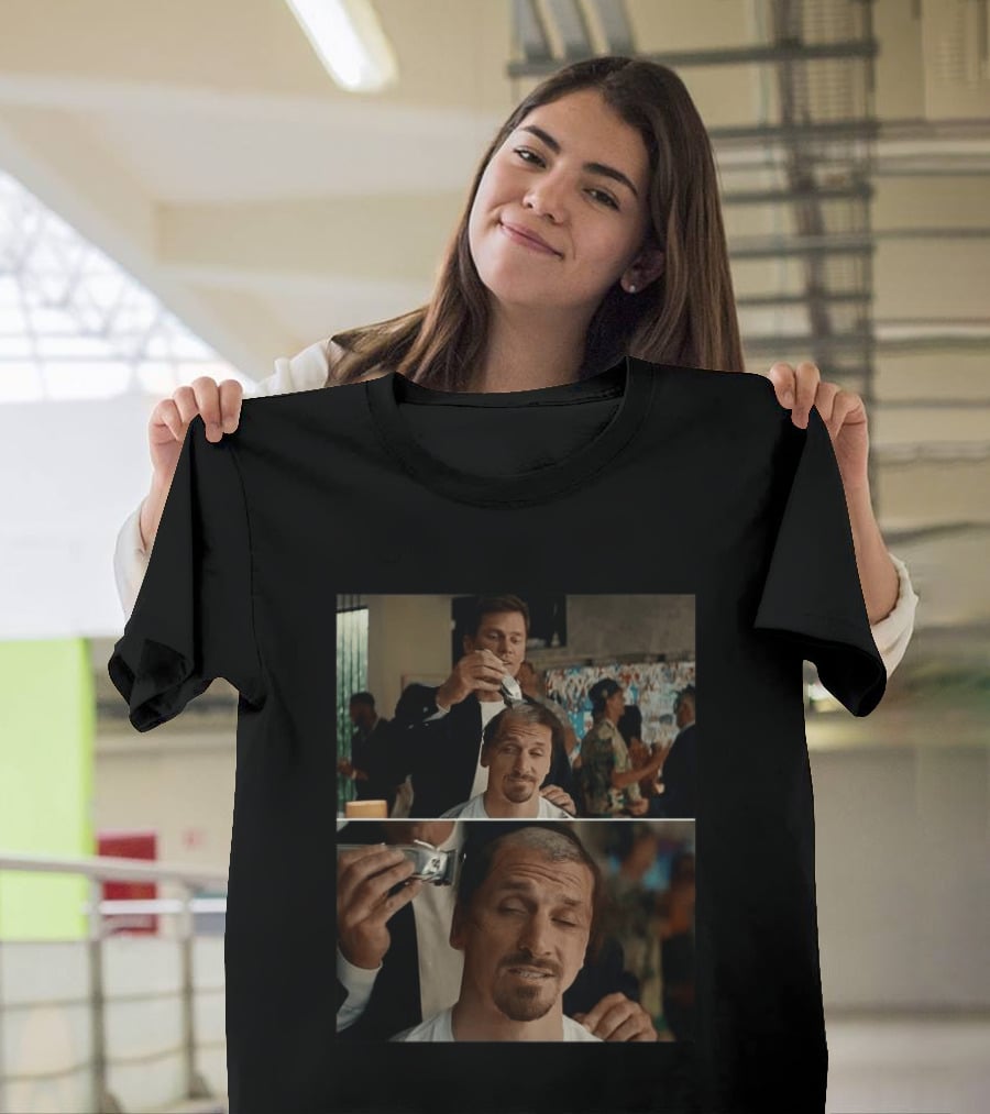 Tom Brady Zlatan Ibrahimović Haircut Almost Friday Scene T-Shirt