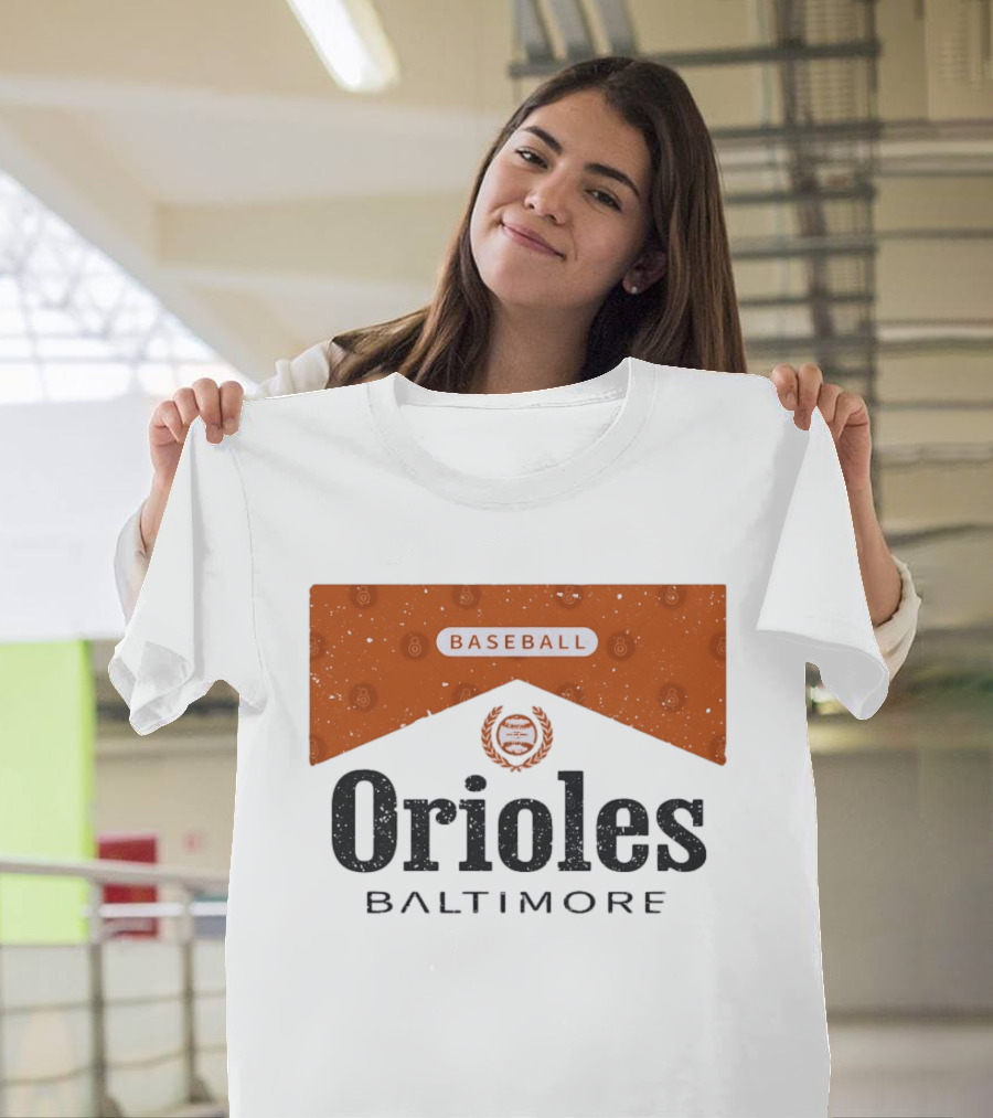 Baltimore Orioles Baseball Marlboro Collaboration T-Shirt