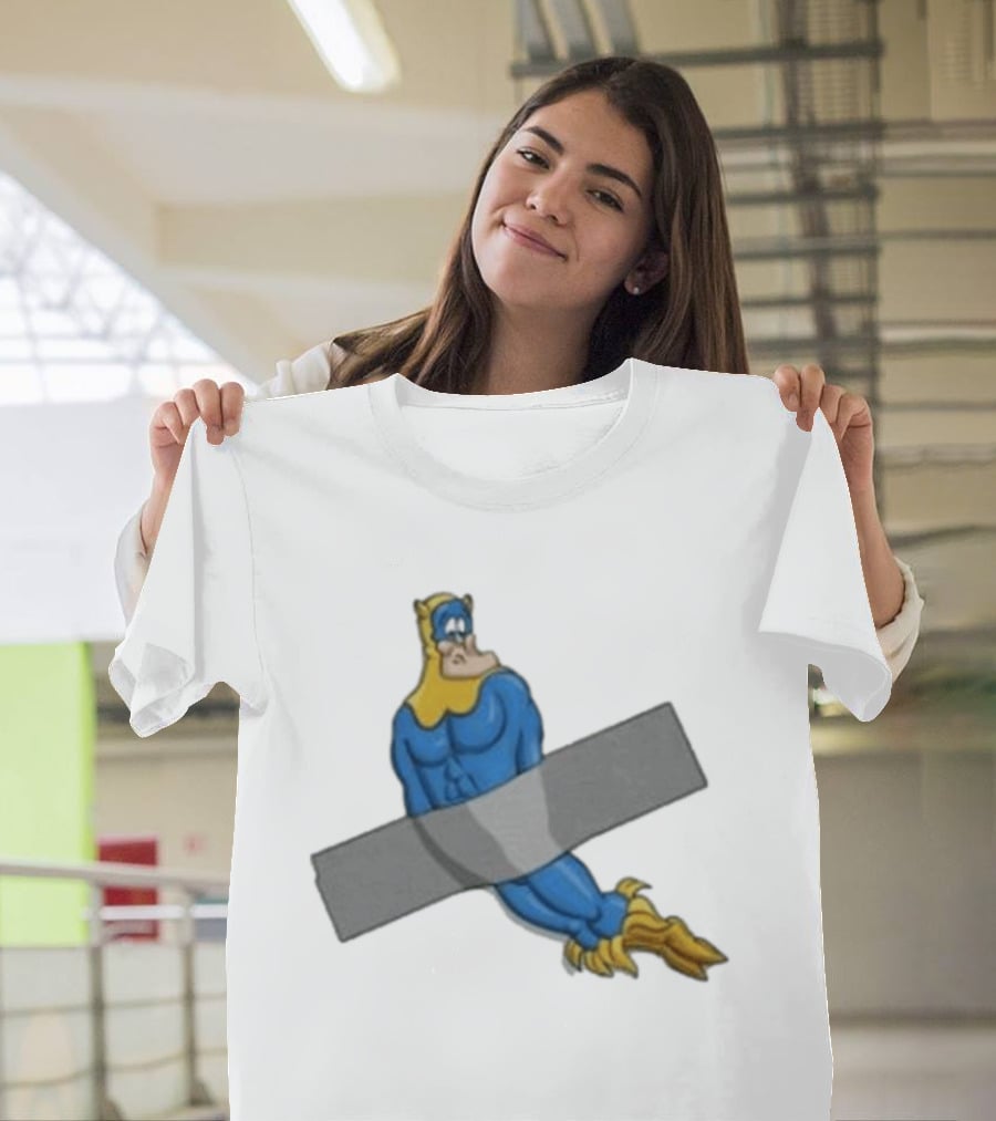 Jim'll Paint It Captain Hero Duct Tape T-Shirt