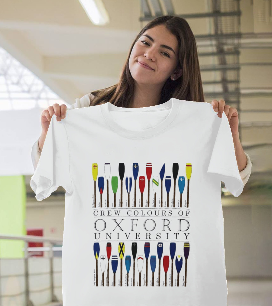 Crew Colours Oxford University Kevin Parker Wear T-Shirt