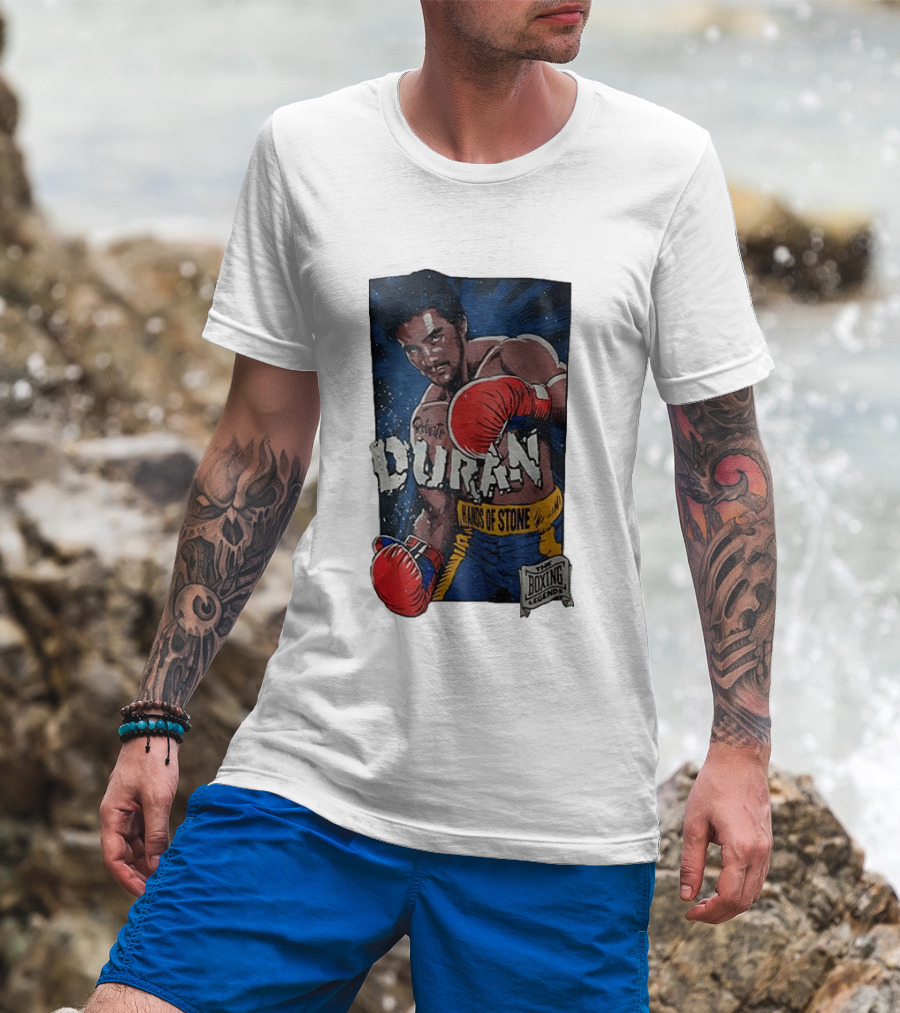 Roberto Duran Hands Of Stone The Boxing Legend T-Shirt