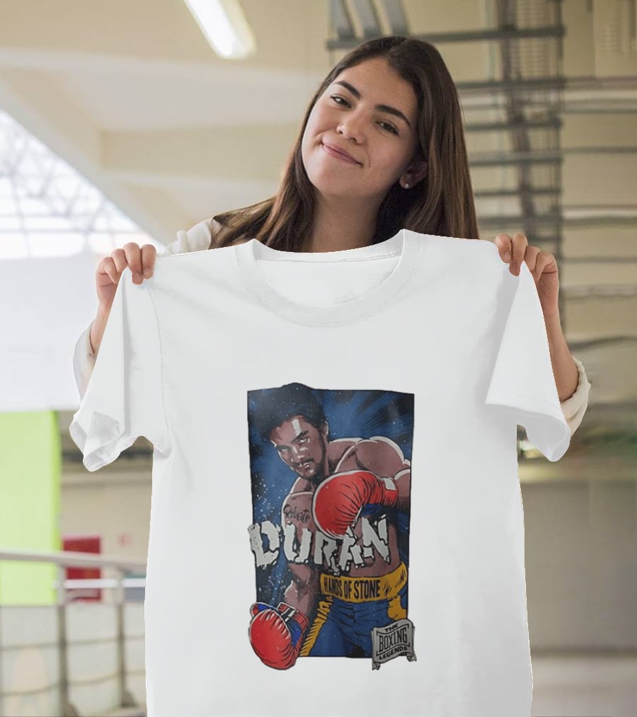 Roberto Duran Hands Of Stone The Boxing Legend T-Shirt