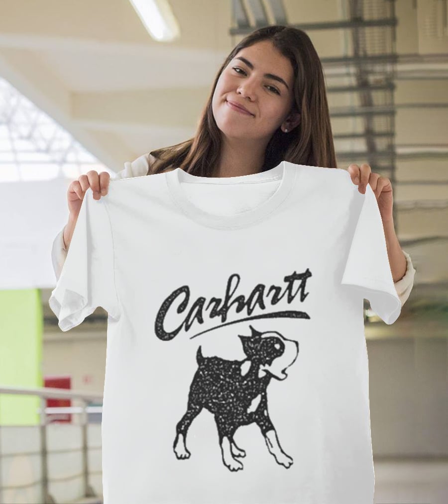 Carhartt Wip Puppy Sketch Skateboarding T-Shirt