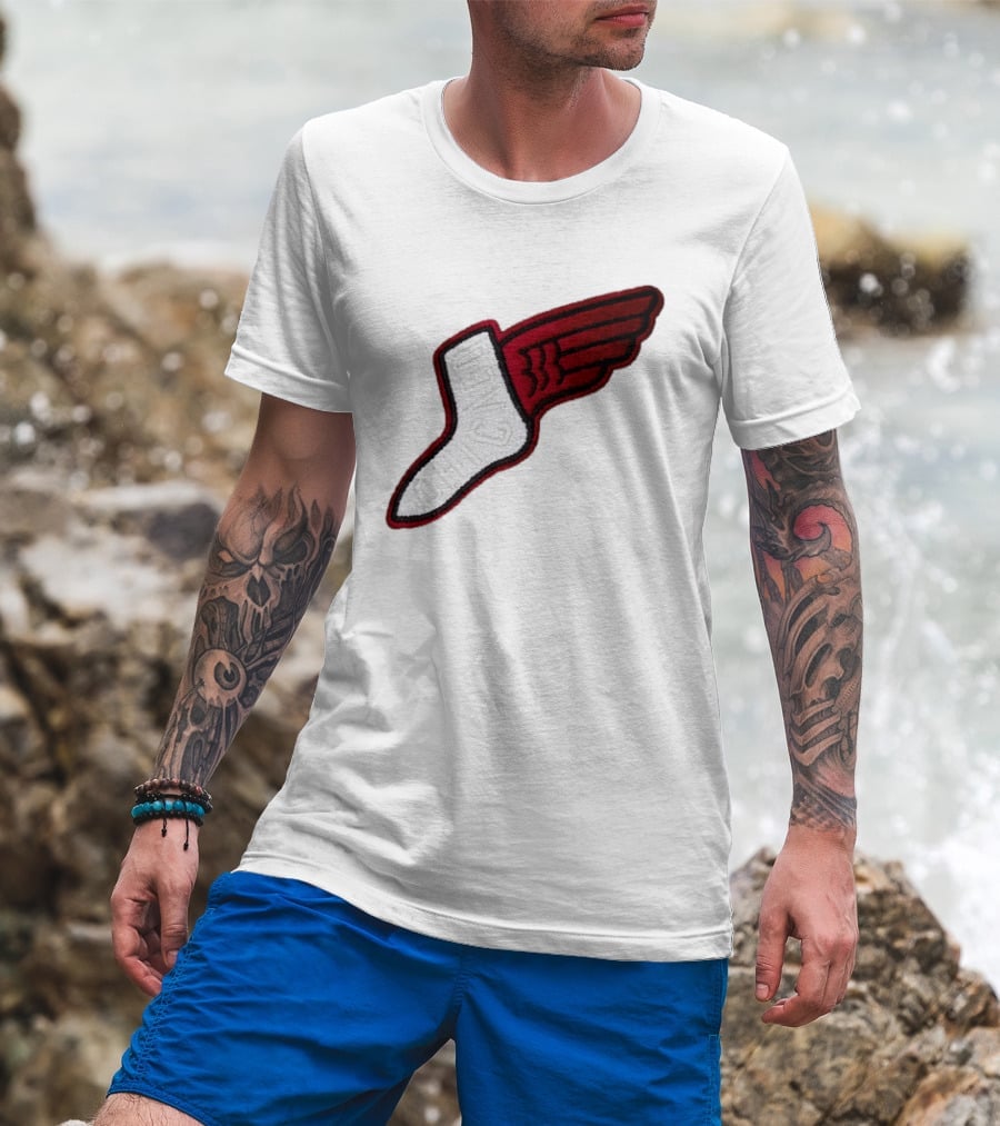 White Sox Chicago Winged Sock 2026 Promo Event T-Shirt