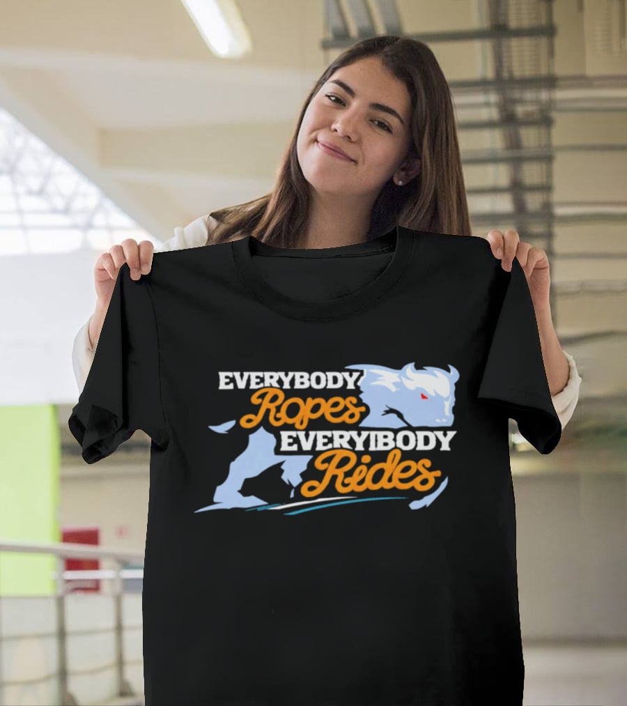Buffalo Sabres Everybody Ropes Everybody Rides T-Shirt