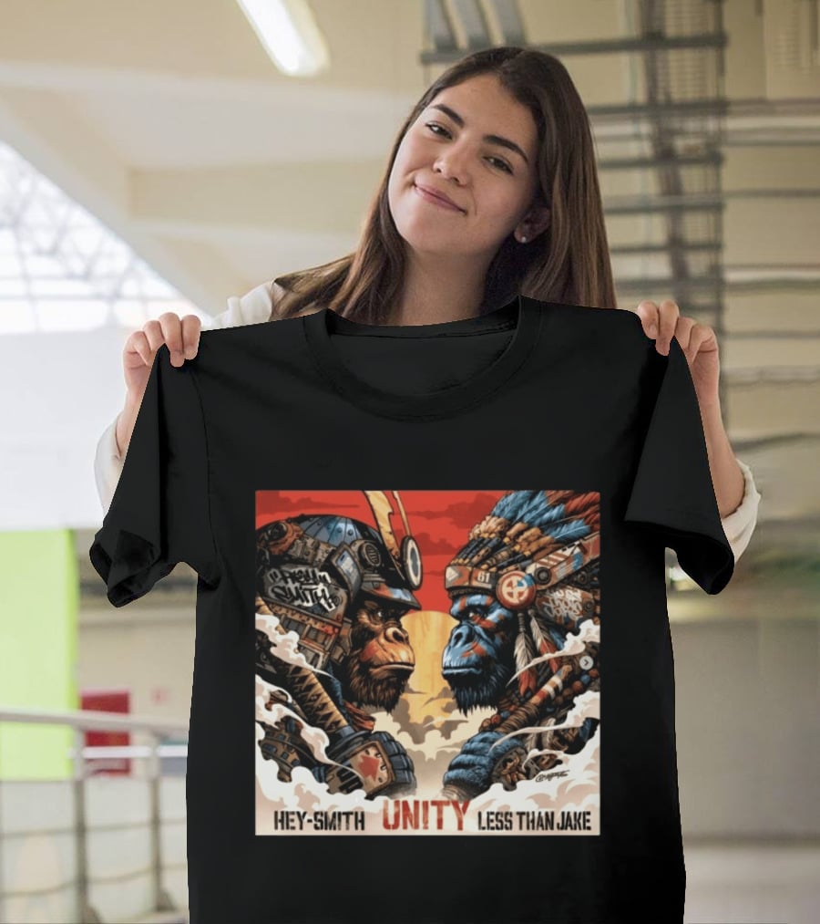 Unity Hey Smith Less Than Jake EP Split Out June 24 2026 T-Shirt