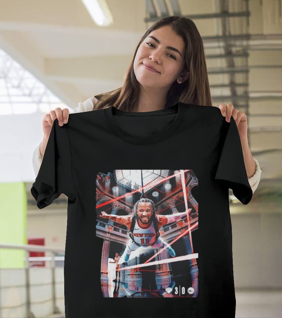 New York Knicks Jalen Brunson Victory Over Philadelphia 76ers Game 3 T-Shirt
