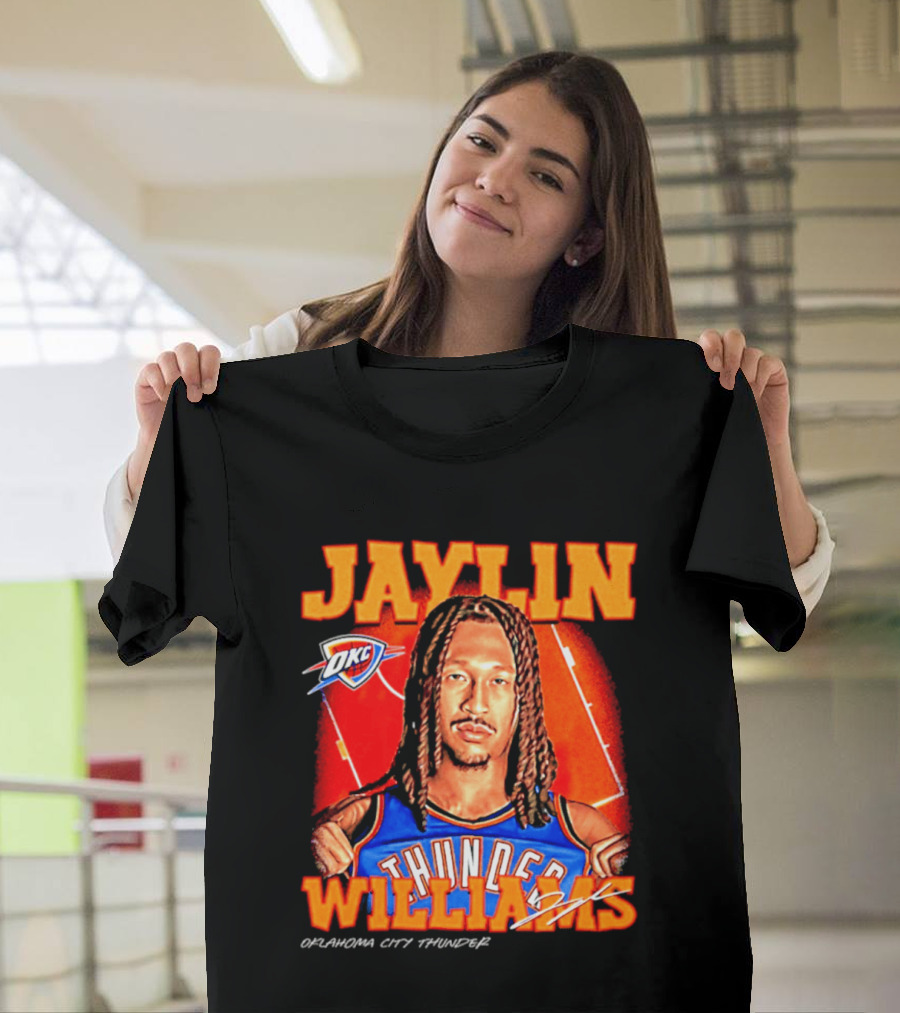 Jaylin Williams Oklahoma City Thunder Basketball T-Shirt