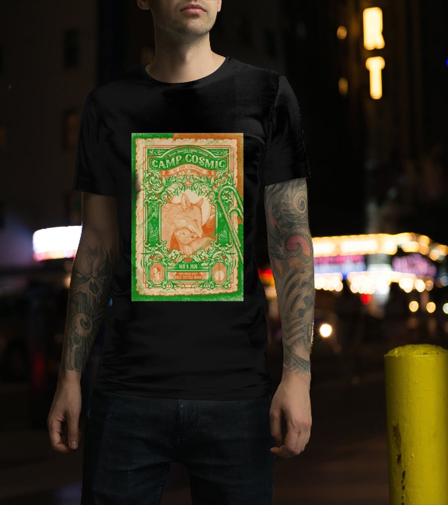 May 9 2026 Daniel Donato's Cosmic Country Camp Cosmic At The Caverns Kyle Tuttle Band Pelham TN Tour T-Shirt