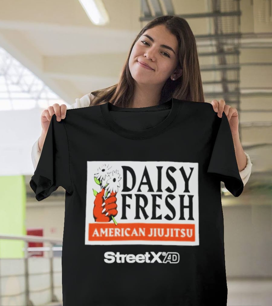 Daisy Fresh American Jiu Jitsu StreetxAD Collaboration T-Shirt