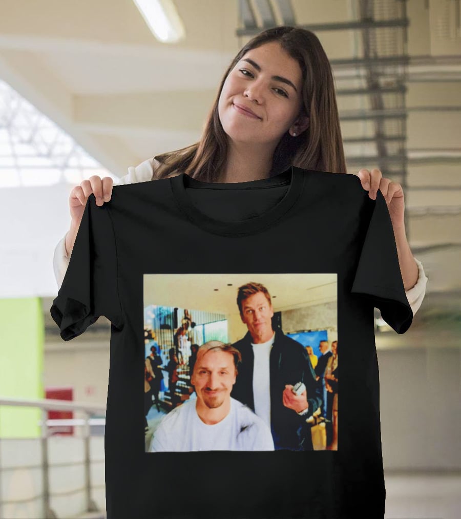 Tom Brady Almost Friday Giving Zlatan Ibrahimović A Haircut T-Shirt
