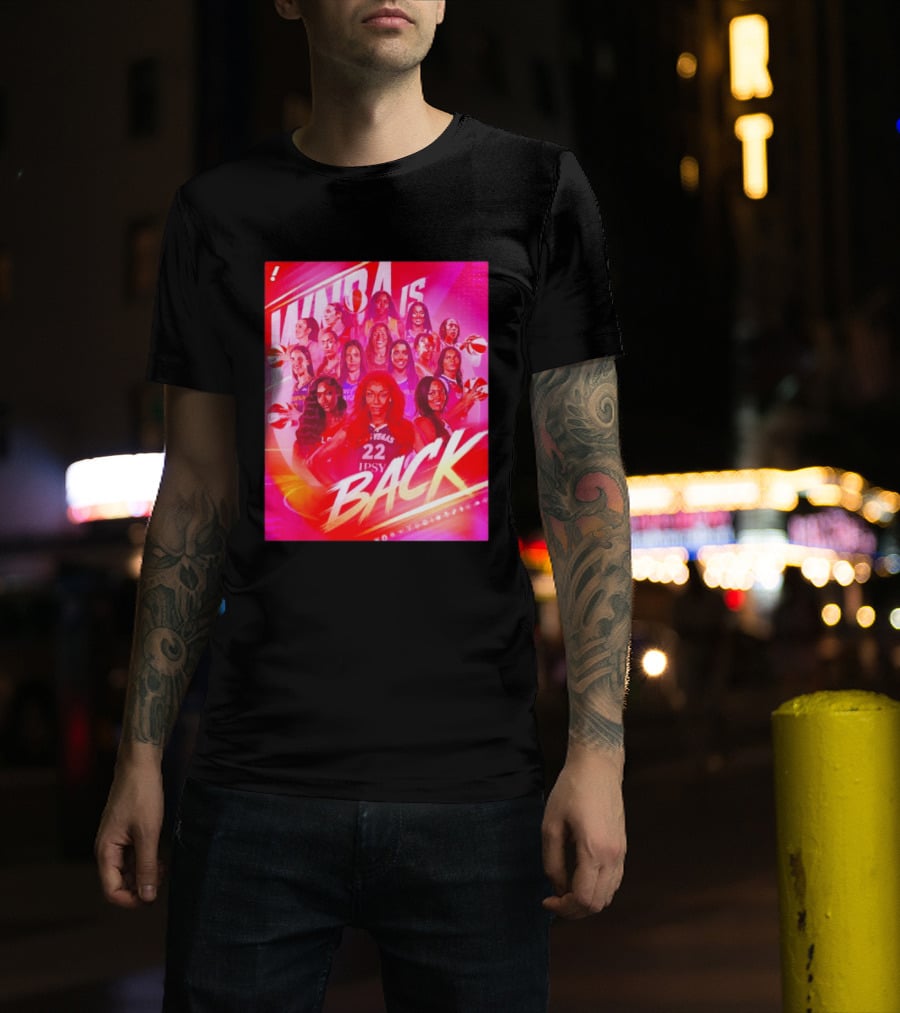 WNBA Is Back 30th Season Highlights Las Vegas Basketball Stars T-Shirt