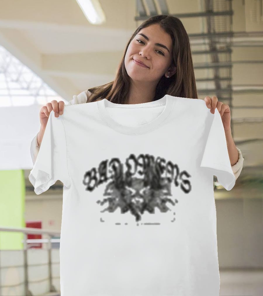 Bad Omen Cerberus Mythical Creature Three Headed Dog T-Shirt