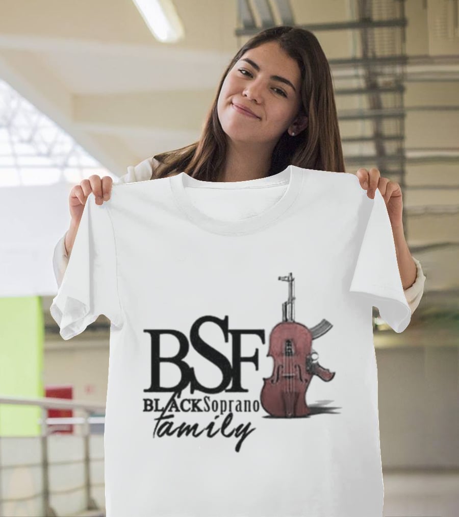 BSF Black Soprano Family Violin T-Shirt