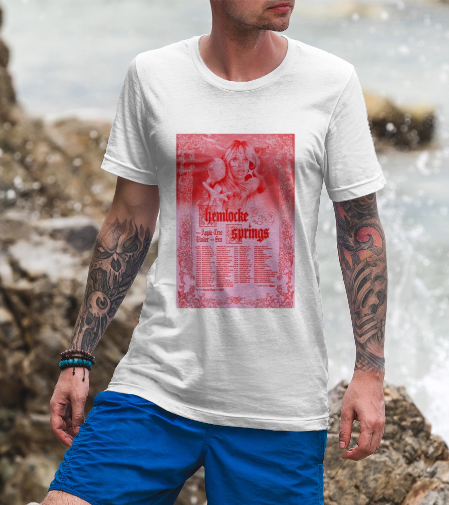 Hemlocke Springs The Apple Tree Under The Sea Tour 2026 T-Shirt