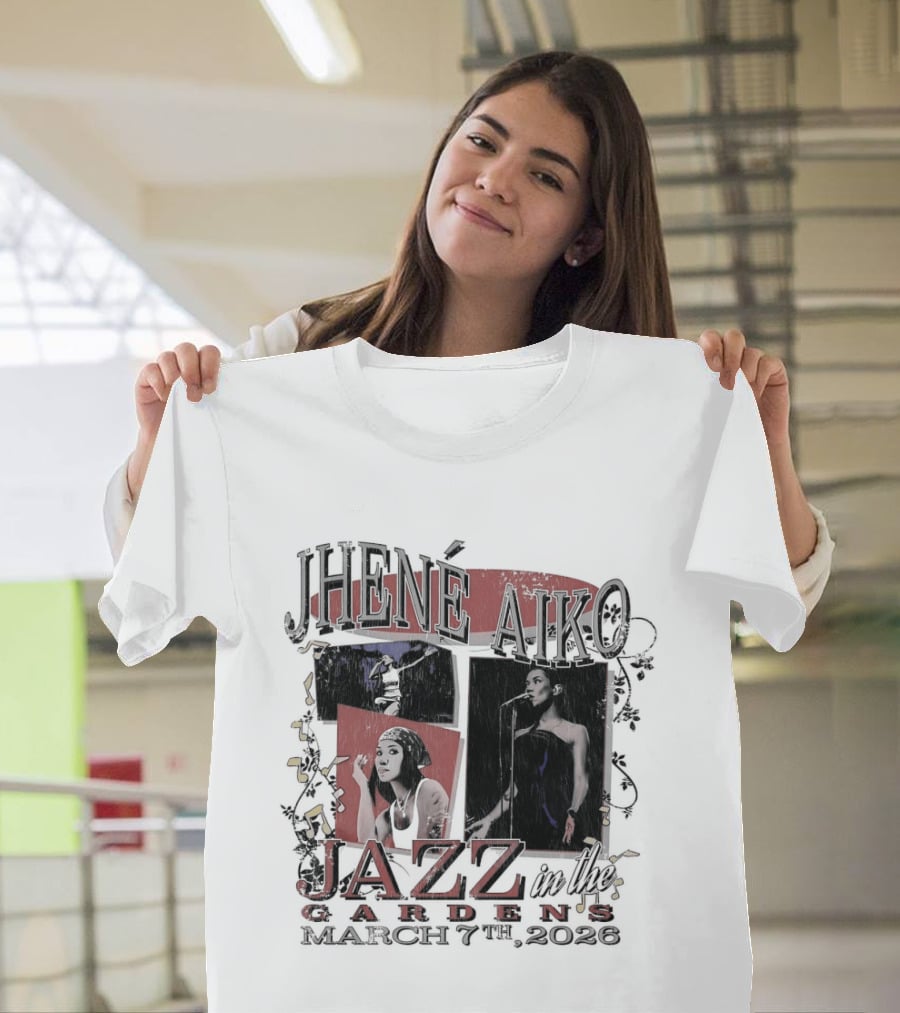 Jhene Aiko Jazz In The Gardens March 7 2026 Event T-Shirt