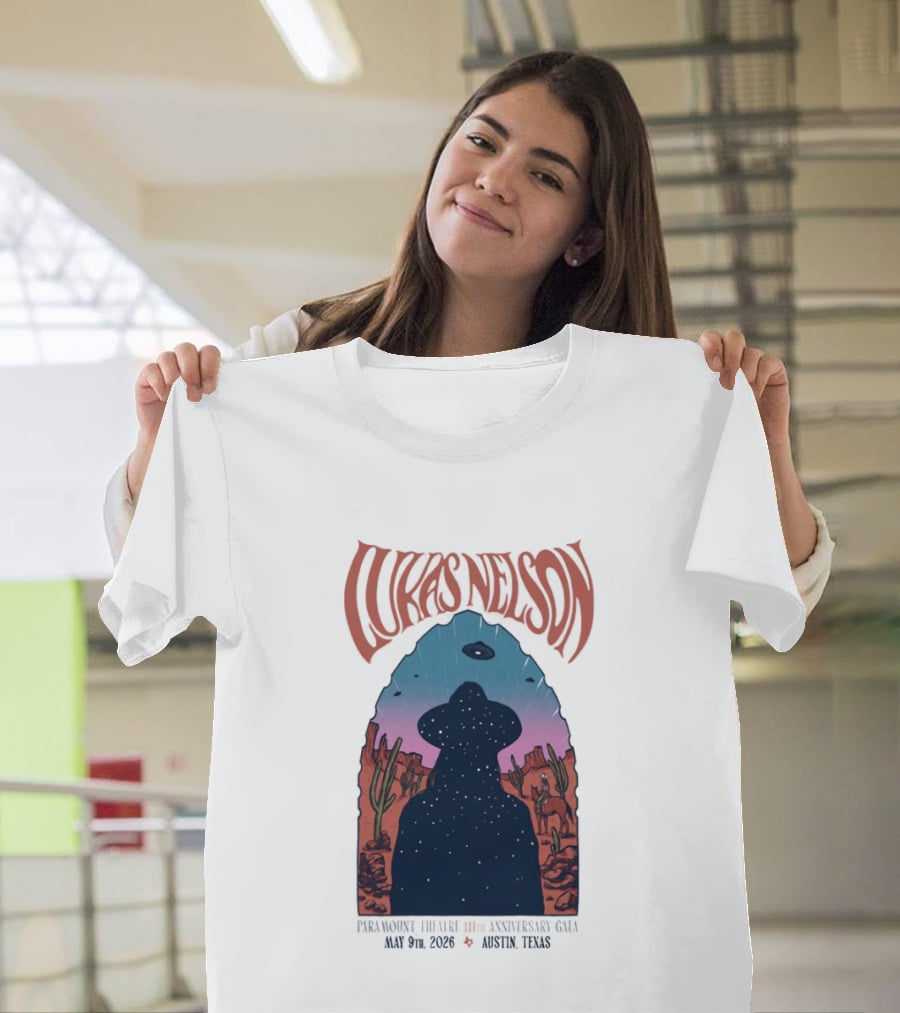 Lukas Nelson 60th Anniversary Show May 9 2026 Austin Texas T-Shirt