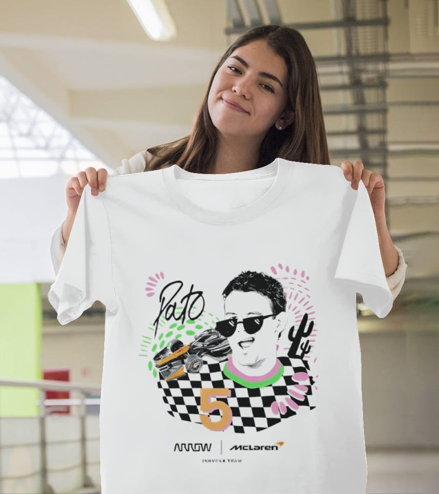 Pato Number 5 Arrow McLaren Racing T-Shirt