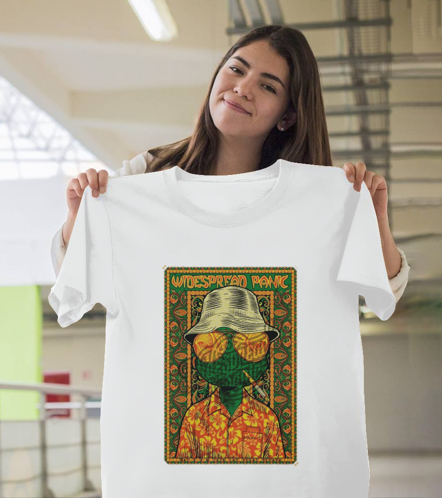 Widespread Panic May 8 10 2026 Las Vegas Tour Virgin Hotels The Theater Psychedelic T-Shirt