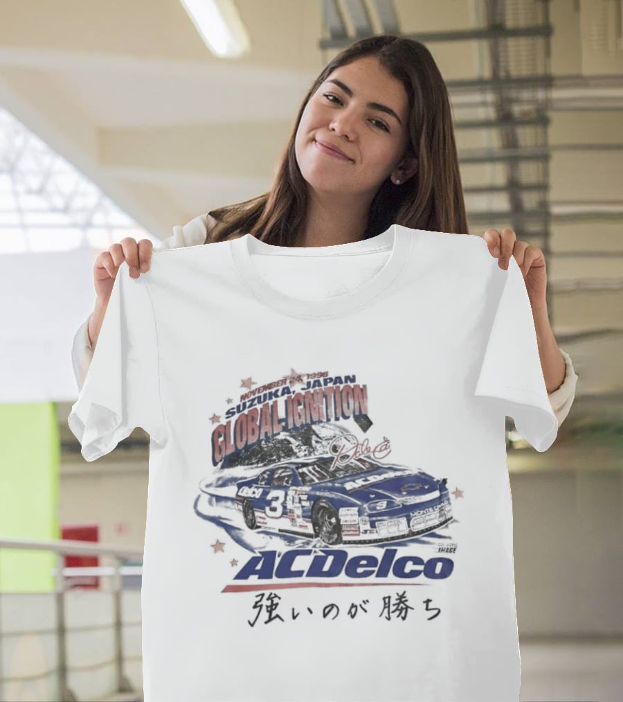 Dale Earnhardt ACDelco Global Ignition Japan Racing 1996 T-Shirt