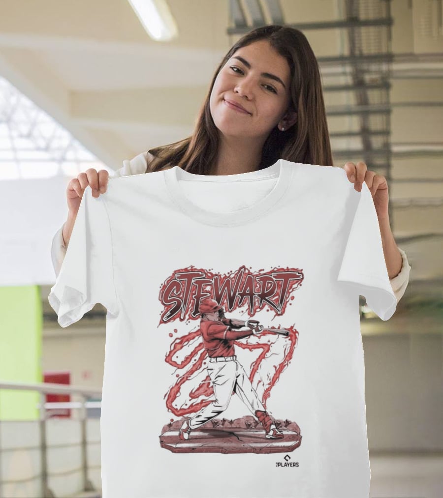 STEWART Powerful Baseball Swing T-Shirt