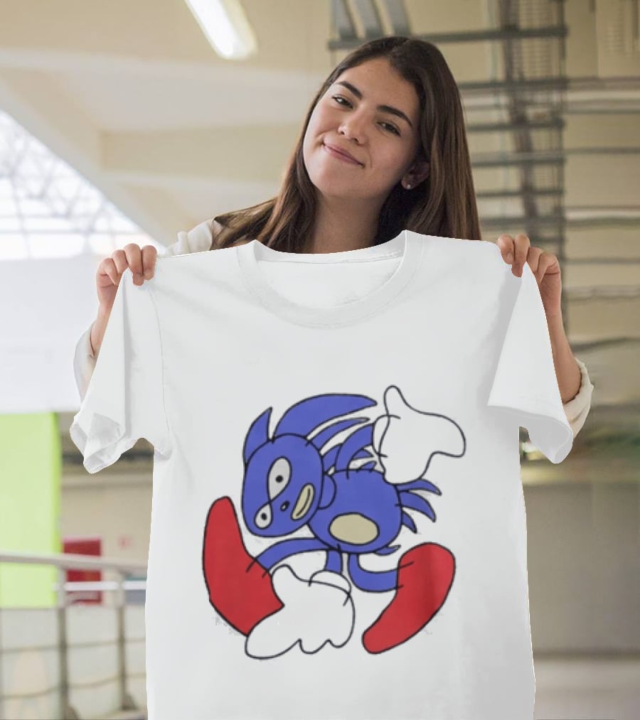 Sanic Hegehog Meme Sega T-Shirt