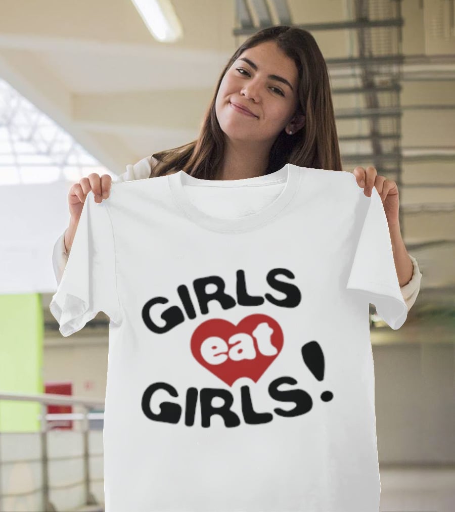 GIRLS Eat GIRLS Heart T-Shirt