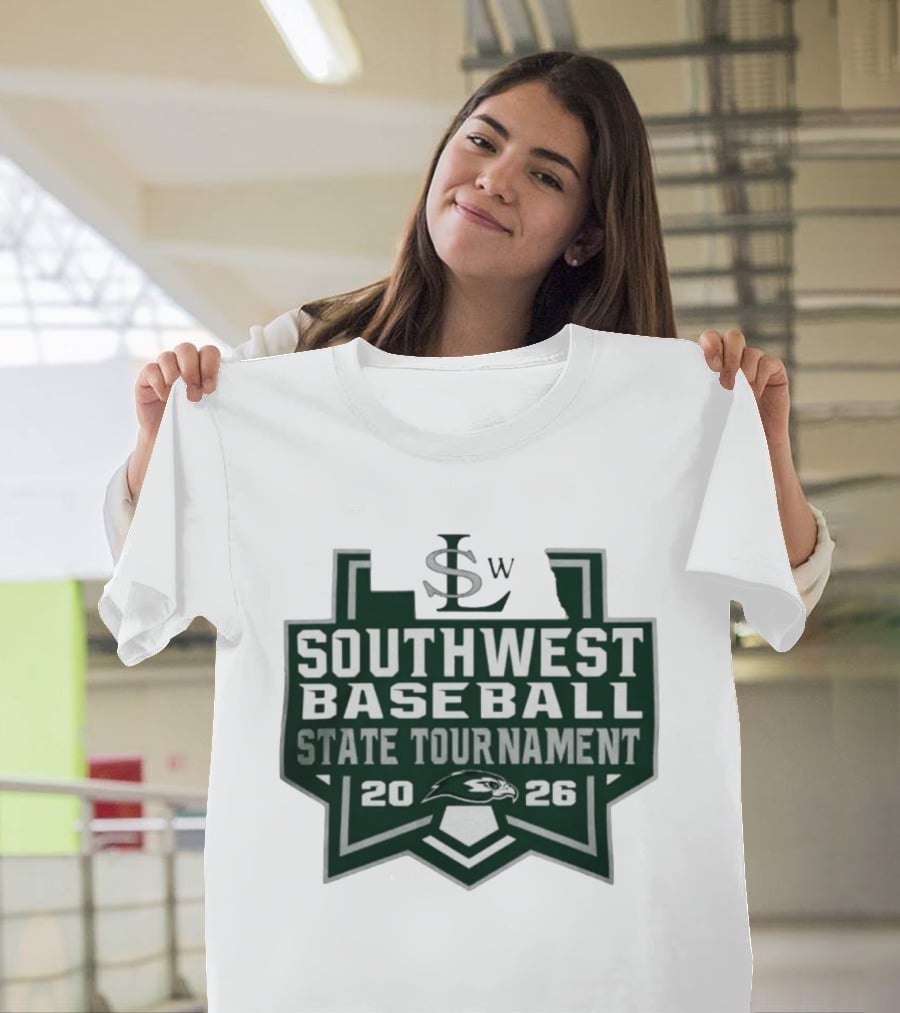 Southwest Silver Hawks Baseball State Tournament 2026 T-Shirt