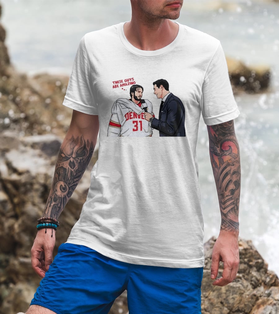 Johnny Hicks Interview Denver 31 Hockey Amazing T-Shirt