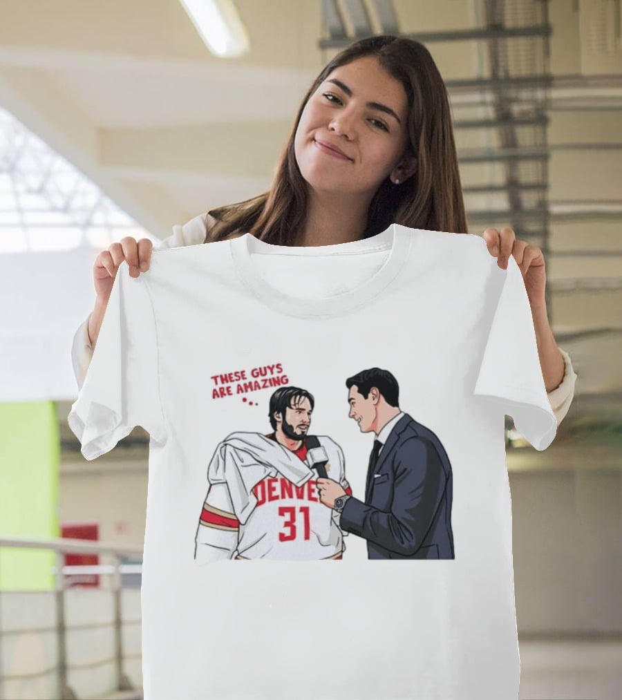 Johnny Hicks Interview Denver 31 Hockey Amazing T-Shirt