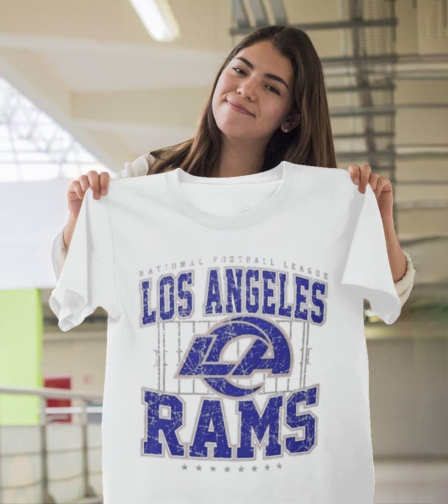 National Football League Los Angeles Rams Distressed Starter T-Shirt