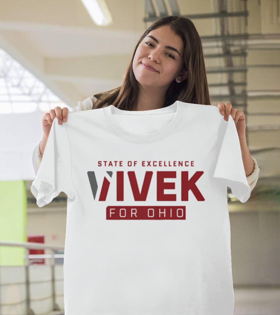 State Of Excellence Vivek For Ohio Garment Dyed T-Shirt