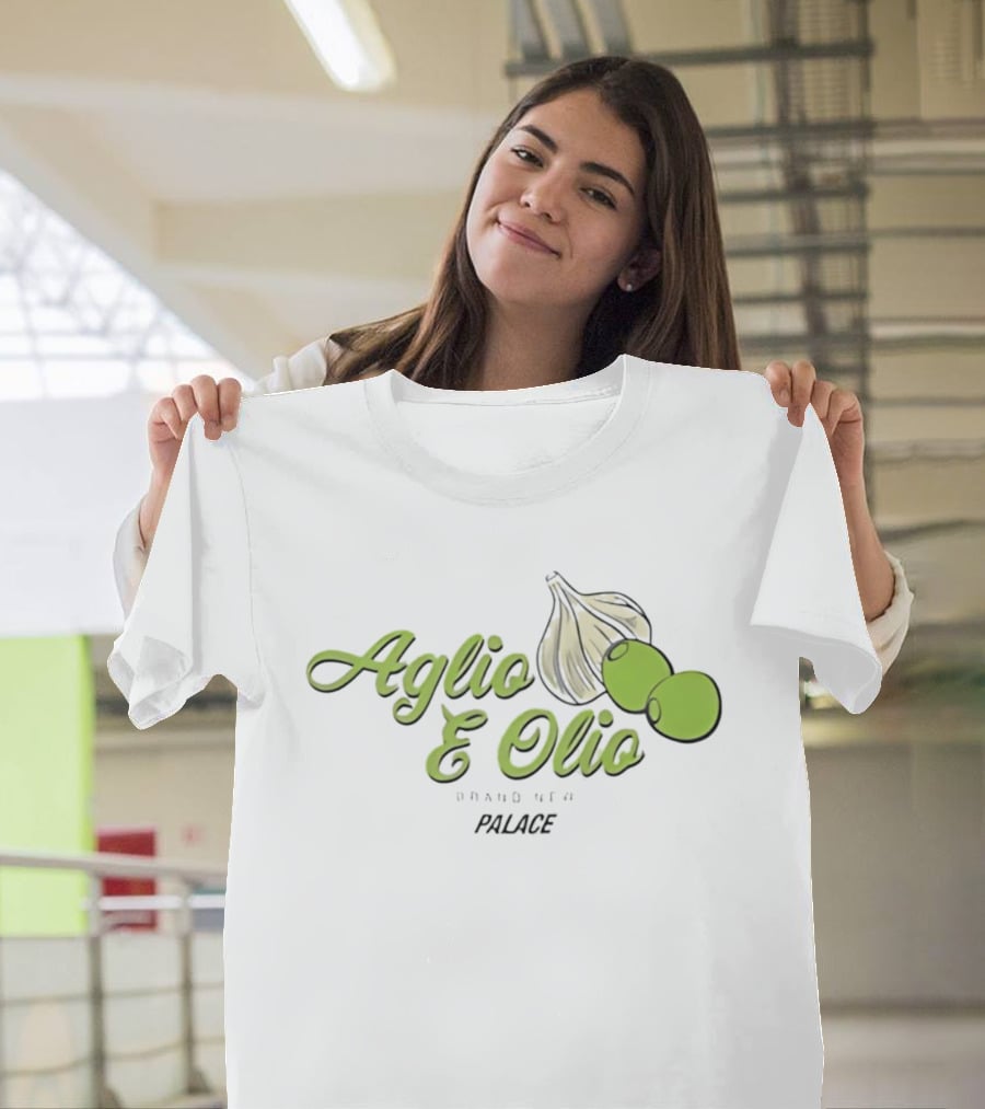 Palace Skateboards Aglio E Olio Garlic And Olive T-Shirt
