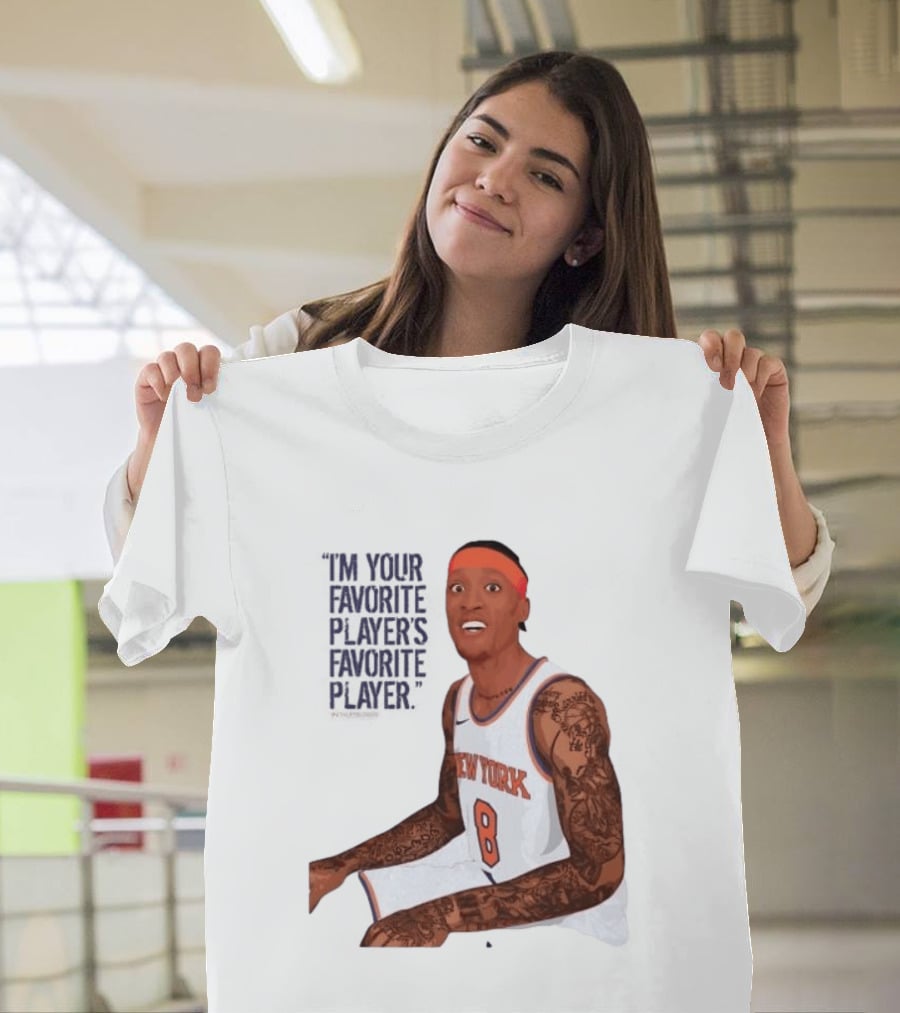 Michael Beasley I'm Your Favorite Player's Favorite Player New York Basketball 8 Tattoos T-Shirt