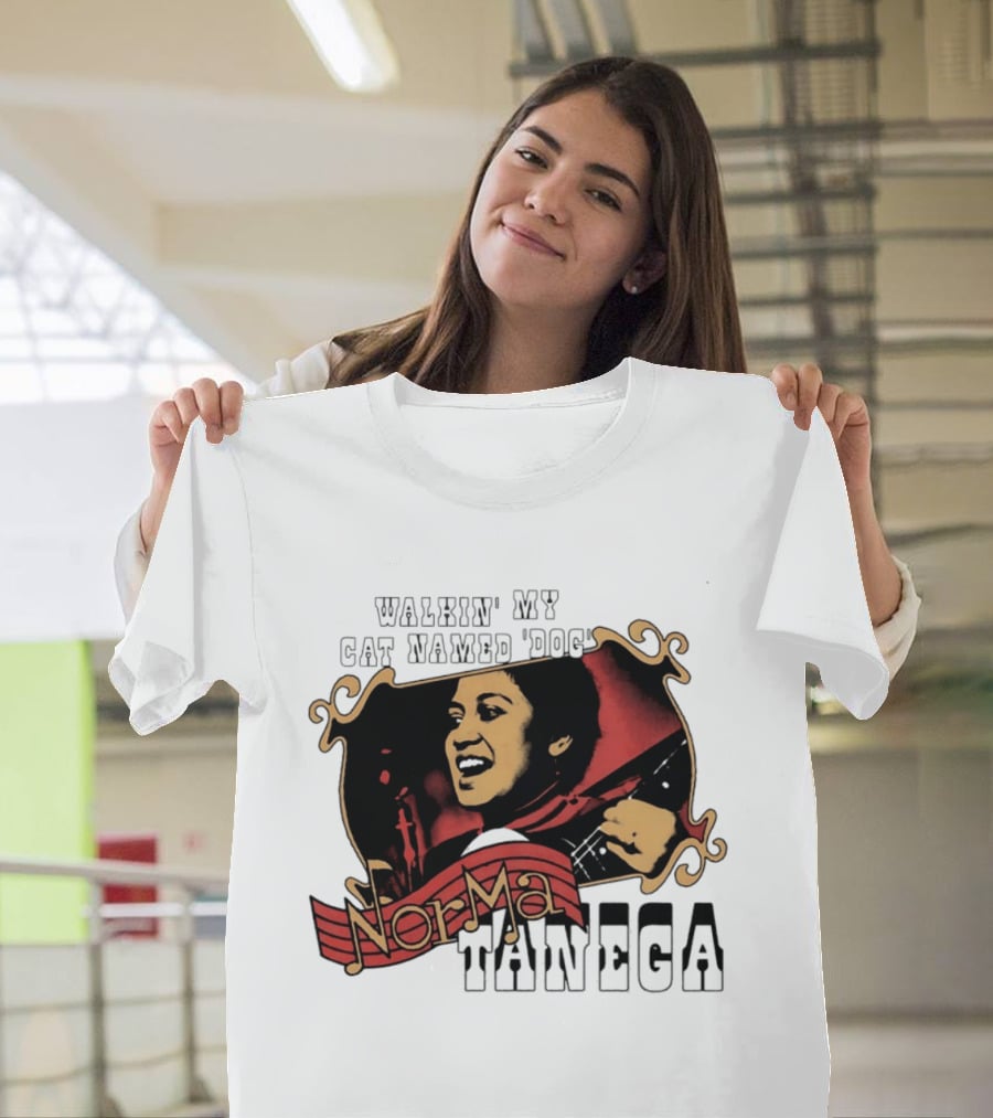 Norma Tanega Walkin' My Cat Named Dog T-Shirt