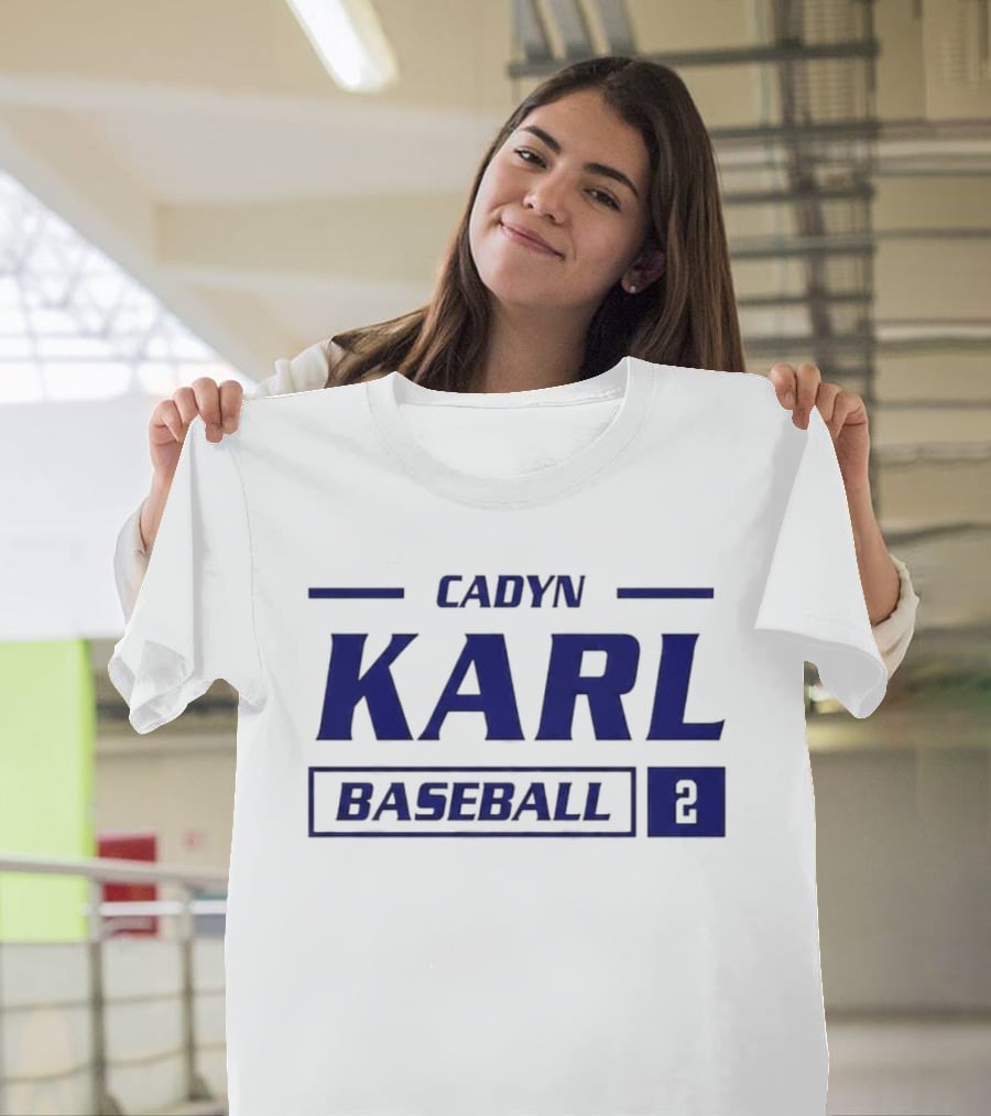 Cadyn Karl Baseball 2 2026 K State Original Cherri Harms T-Shirt