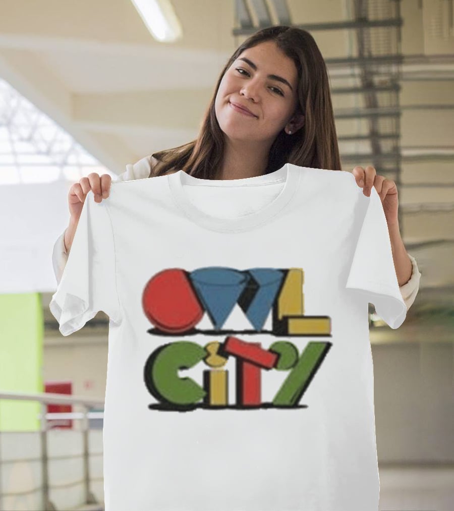Owl City Colorful Synthpop Dreamscape T-Shirt