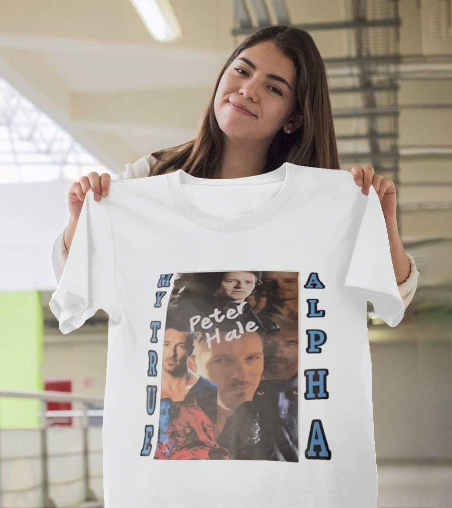 Peter Hale My True Alpha Collage With Photo Montage T-Shirt