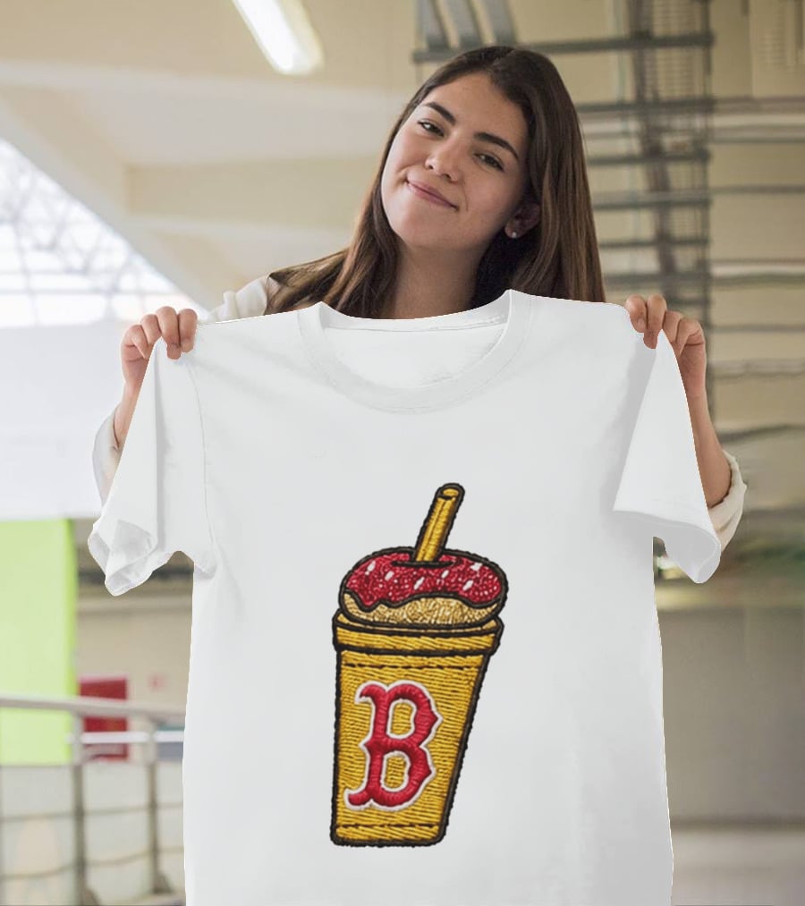 Red Sox Dunkin' Iced Coffee B Cap 2026 T-Shirt