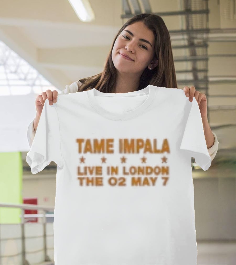 Tame Impala Life In London The O2 May 7 2026 Concert Event T-Shirt