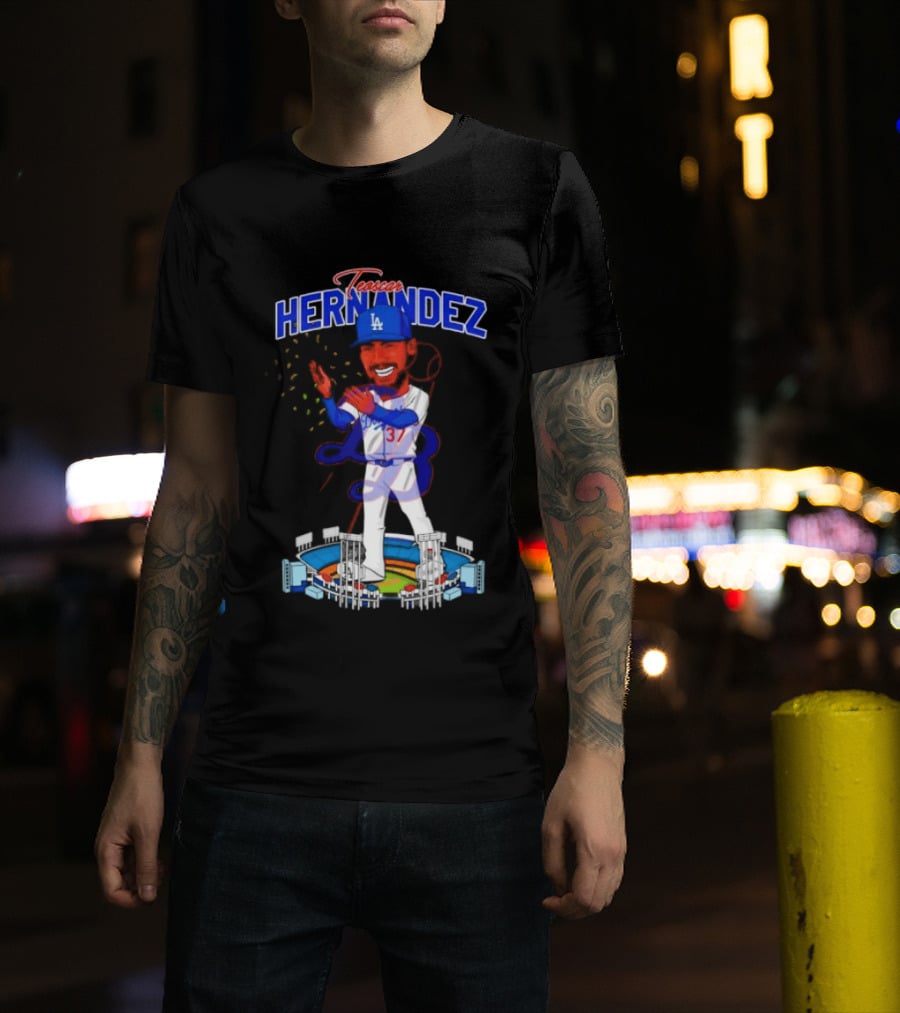 Teoscar Hernández Los Angeles Dodgers 37 MLB 2026 T-Shirt