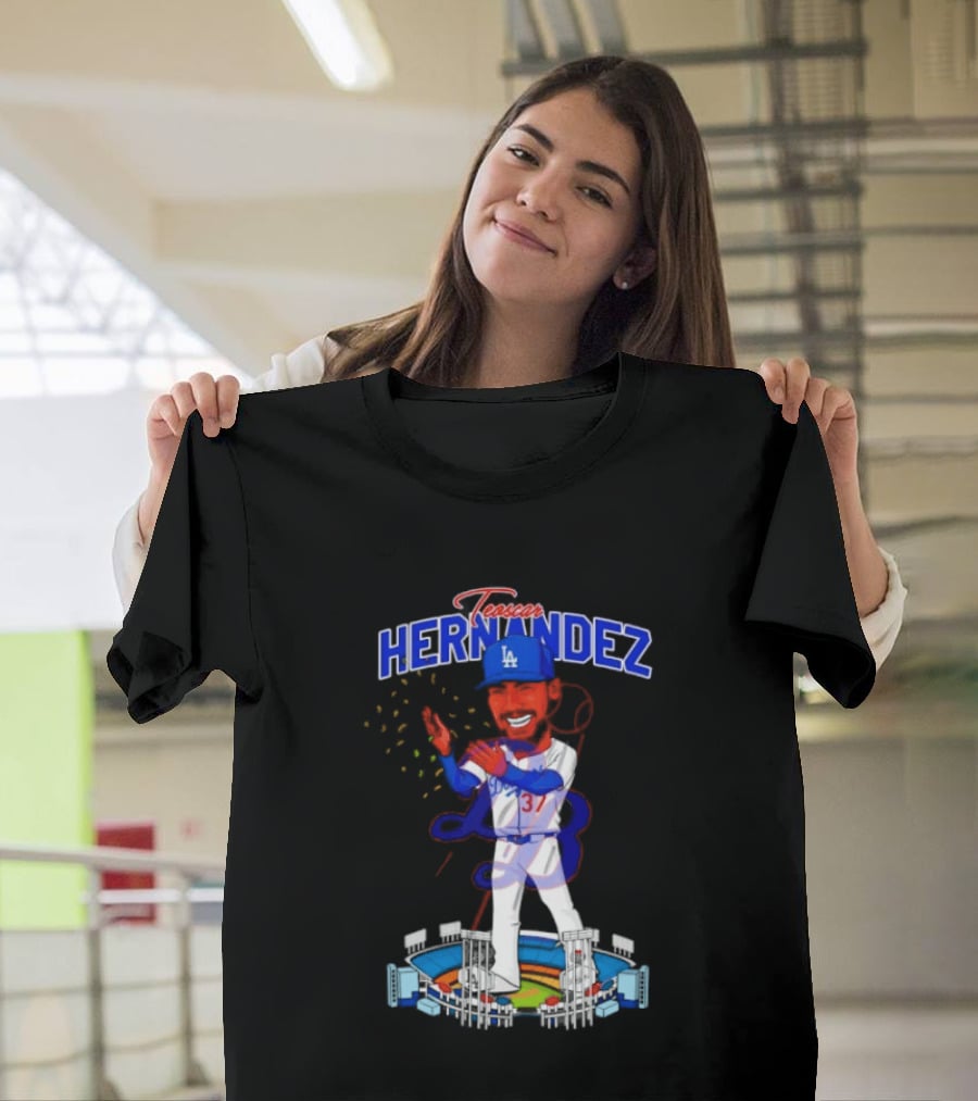 Teoscar Hernández Los Angeles Dodgers 37 MLB 2026 T-Shirt